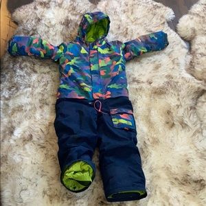 Toddler North Face snowsuit. Size 5